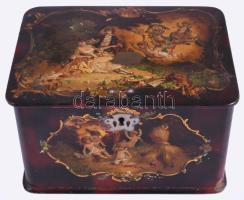 Kis bolha tétel, festett díszdobozban, 13x17 cm