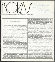 Kokas. Kokas Ignác kiállítási katalógusa. A művész, Kokas Ignác (1926-2009) festőművész, grafikus ál...