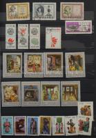 Lengyelország 1.050 db bélyeg 16 lapos, A/4-es Lindner berakóban