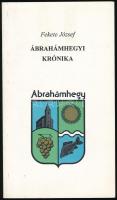 Fekete József: Ábrahámhegyi krónika. Ábrahámhegy, 1996, Ábrahámhegy Önkormányzata (Tapolca, Kölcsey-ny.), 155 p. Kiadói papírkötés