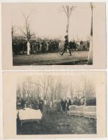 Szászsebes, Mühlbach, Sebesul Sasesc, Sebes; - 5 db régi fotó képeslap / 5 pre-1945 photo postcards