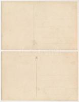 Szászsebes, Mühlbach, Sebesul Sasesc, Sebes; - 5 db régi fotó képeslap / 5 pre-1945 photo postcards