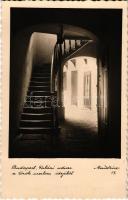 Budapest I. Tabán, udvar a török uralom idejéből. Max Weisz 13. photo