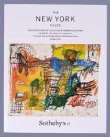 2 db Sotheby's - The New York Evening Sales aukciós katalógus, kortárs művészet témában, 2025
