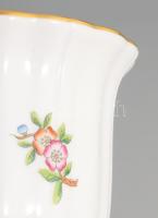 Herendi eton mintás kaspó, jelzett, hibátlan, d: 11 cm, m: 8 cm