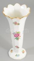Herendi eton mintás váza. Jelzett, hibátlan, m: 22 cm