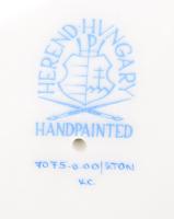 Herendi eton mintás váza. Jelzett, hibátlan, m: 22 cm