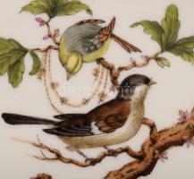 Herendi Rothschild mintás hamuzó, jelzett, hibátlan, 12x9,5 cm