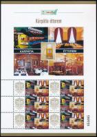 2025 Kárpátia étterem megszemélyesített hatos kisív dísztokban