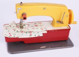 Retro játékvarrógép, 29x17 cm
