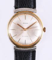 Doxa Automatic automata karóra, bőr szíjjal, működik, d: 35mm
