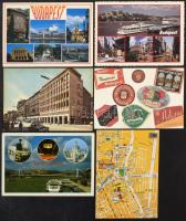 500-600 db modern Budapest képeslap