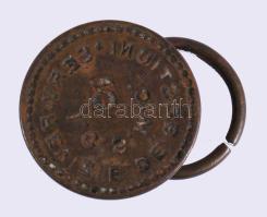 Román ellenőrző revíziós pecsételő, d: 2,5 cm