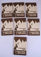 Komarnicki Gyula: A Magas-Tátra hegyvilága. (Hegymászó- és turistakalauz). 1-7. köt. Bp., 1985, Sport. Második, javított kiadás. Kiadói papírkötés, az 1. kötetben térkép-melléklettel.