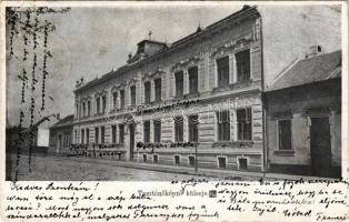 1904 Szeged, Iskolanővérek zárdája, tanítónőképző külseje (b)