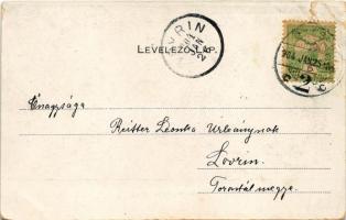 1904 Szeged, Iskolanővérek zárdája, tanítónőképző külseje (b)