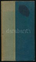 [Villon, Francois]: Villon Testamentuma. Ford.: Mészöly Dezső. [Bp.], 1946, Keresztes, 107 p. Második kiadás. Kiadói félvászon-kötés, a borítón folttal.