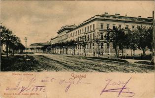 1903 Szeged, Mars téri laktanya. Römmler &amp; Jonas (szakadás / tear)