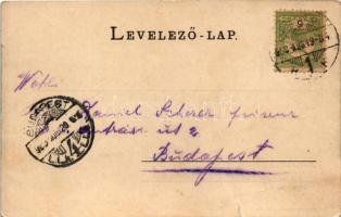 1903 Szeged, Mars téri laktanya. Römmler &amp; Jonas (szakadás / tear)