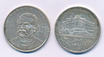 1992. 200Ft Ag "MNB" + 1994. 200Ft Ag "Deák" T:AU,XF patina
Adamo F13, F13.1