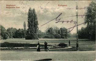 1905 Budapest XIII. Margitsziget. Divald Károly 673. sz. (Rb)