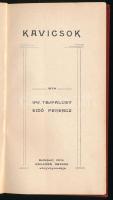 Tejfalusy [Tejfalussy] Sidó Ferenc: Kavicsok. Bp., 1903, Kellner Gerson-ny., 124+(4) p. Kiadói arany...