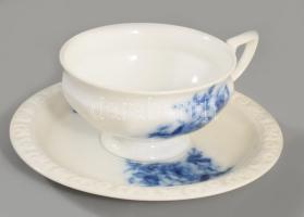 cca 1930 Rosenthal "Maria" 8 személyes teás csésze készlet alátéttel. Jelzett, hibátlan, d...