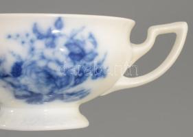 cca 1930 Rosenthal "Maria" 8 személyes teás csésze készlet alátéttel. Jelzett, hibátlan, d...