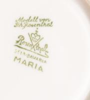 cca 1930 Rosenthal "Maria" 6 személyes kávés csésze készlet alátéttel. Jelzett, hibátlan, ...