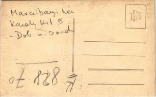 Budapest VII. Marczibányi ház, makett, modell. Károly körút 5 - Dob utca sarok. photo