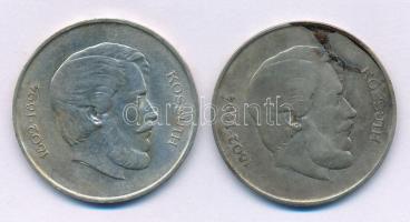 1947. 5Ft Ag "Kossuth" (2x) T:AU,F patina
Adamo F8.1