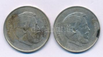 1947. 5Ft Ag "Kossuth" (2x) T:VF,F patina
Adamo F8.1