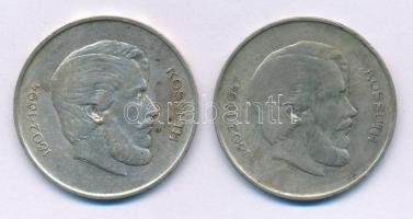 1947. 5Ft Ag "Kossuth" (2x) T:VF,F patina
Adamo F8.1