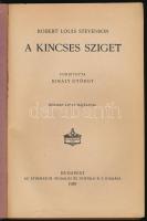 Stevenson, Robert Louis: A kincses sziget. Herman Lipót rajzaival. Bp., 1920, Athenaeum. Félvászon k...