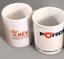 4 darab márkázott bögre