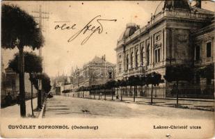 1905 Sopron, Lakner Kristóf utca (b)