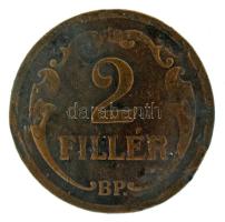 1932. 2f bronz ritka évjárat! T:F Adamo P2
