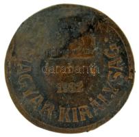 1932. 2f bronz ritka évjárat! T:F
Adamo P2