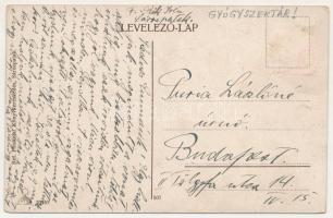 1919 Sárospatak, Kossuth utca, gyógyszertár, Dancziger Lajos üzlete. Református főiskolai könyvkeres...