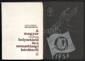 Csehszlovákiai nonkomformisták A magyar kisebbség helyzetéről és a nemzetiségi kérdésről. Demokrata ...