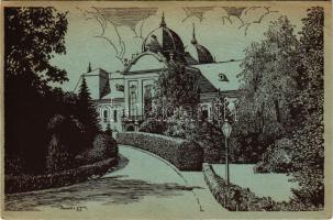 Gödöllő, Királyi kastély. Ifj. Kellner Ernő, a Gödöllői Hírlap kiadása s: Bartha Lajos