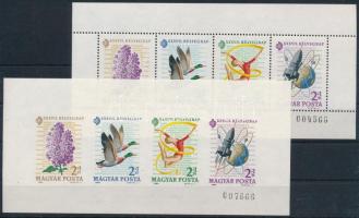 1964 Bélyegnap Monográfia blokkpár, az utolsó két számjegy megegyezik, mindkét szám kicsi (20.000)