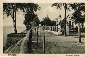 1928 Felsőgöd (Göd), Dunaparti sétány (EK)