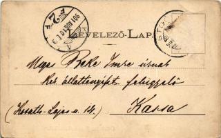 1901 Stószfürdő, Stoósz-fürdő, Kúpele Stós; Hungária szálloda, nyaraló. Wlaszlovits Gusztáv kiadása ...