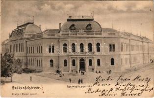 1903 Székesfehérvár, Igazságügyi palota. Eisler Adolf kiadása (fl)