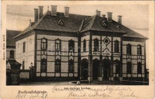 1904 Székesfehérvár, Szent György kórház. Eisler Adolf kiadása