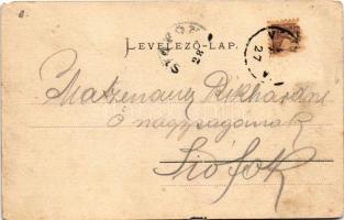 1901 Székesfehérvár, Liget sor. Klökner Péter kiadása (b)