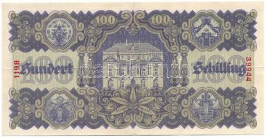 Ausztria 1945. 100Sch "1198 39944" T:F szép papír
Austria 1945. 100 Schilling "1198 ...