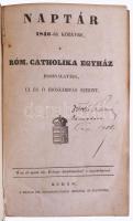 Magyarország és a' hozzákapcsolt részek tiszti névtára 1846-dik évre. Elékötve: Naptár 1846-dik...