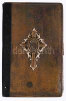 [Munkay János (1820-1890)] Munkai János (szerk.): Mennyei nefelejts. Imakönyv keresztény katholikusok használatára. Winterberg, é.n. (cca 1880), Steinbrener J., 1 t.+ 384 p. Fémlemez borítású kötésben, pótolt gerinccel, kissé foltos lapokkal, néhány lapon bejegyzésekkel.